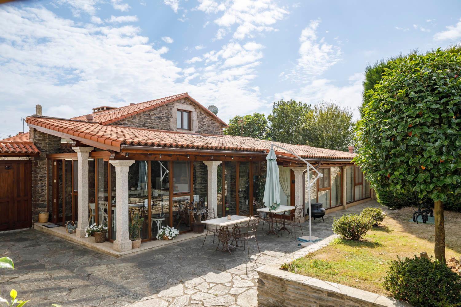 Casa Rural Dona Maria Ordes Exteriör bild
