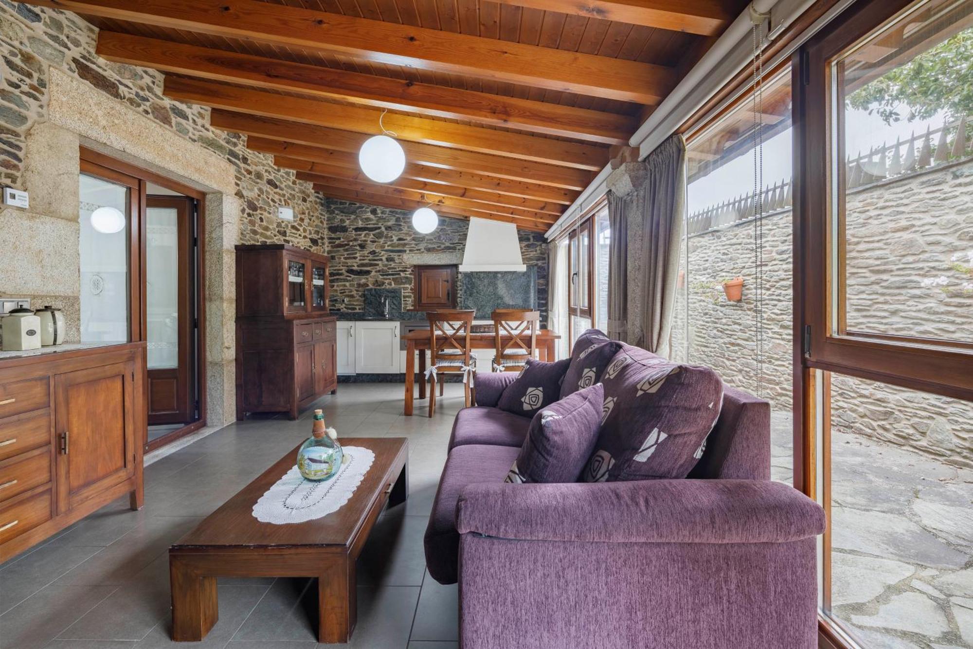 Casa Rural Dona Maria Ordes Exteriör bild
