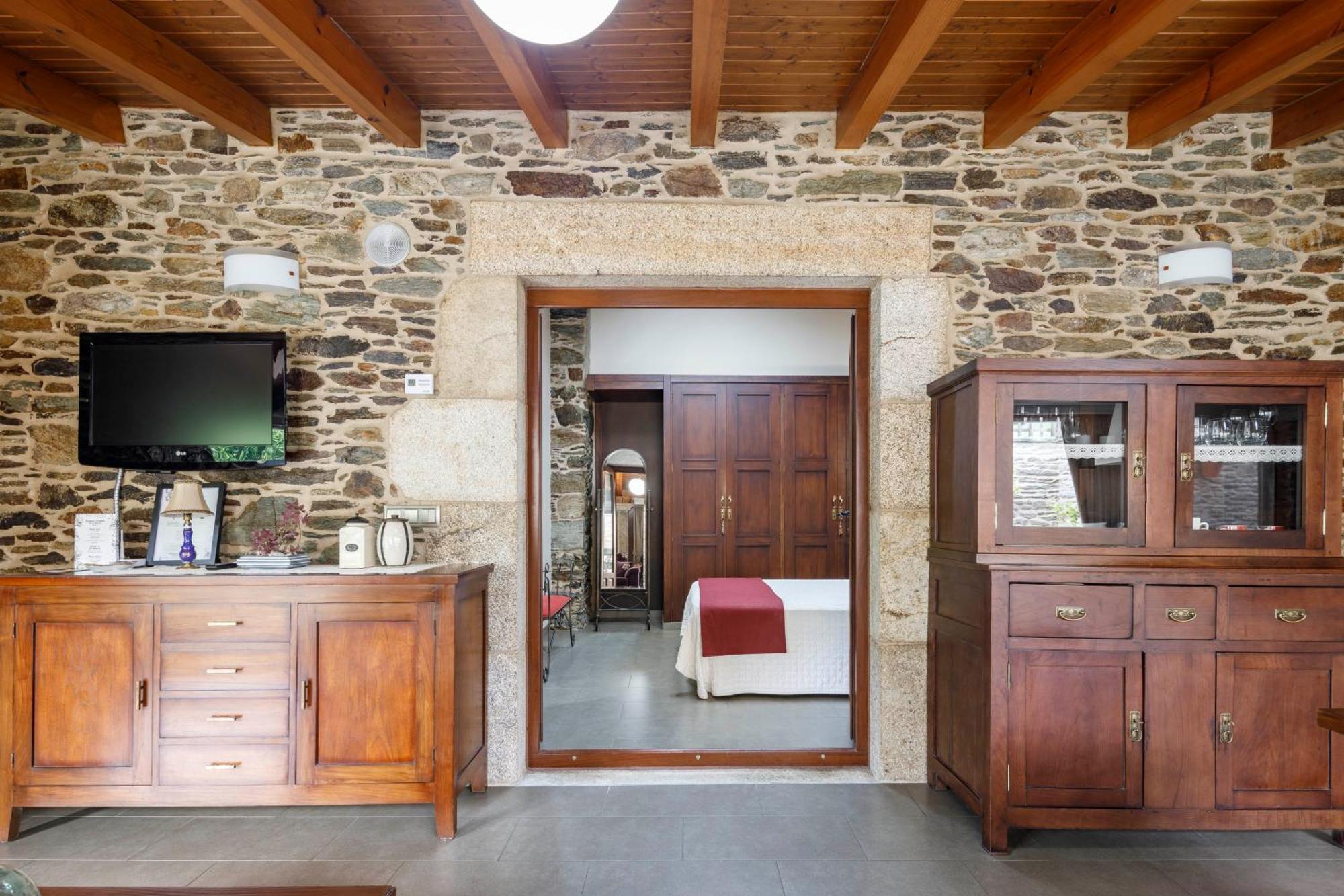 Casa Rural Dona Maria Ordes Exteriör bild